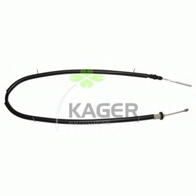 19-0634 Kager cable de freno de mano trasero izquierdo