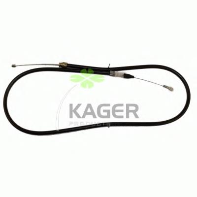 19-0771 Kager cable de freno de mano trasero izquierdo