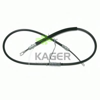 19-1996 Kager cable de freno de mano trasero izquierdo