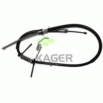 19-1988 Kager cable de freno de mano trasero derecho/izquierdo