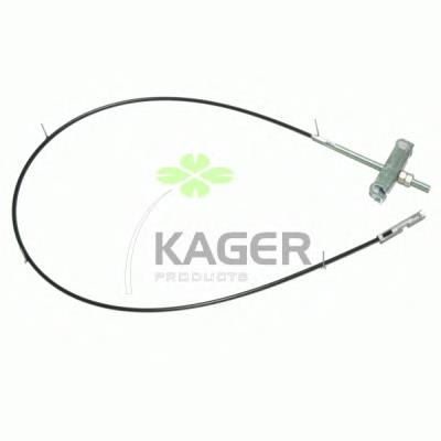 19-1984 Kager cable de freno de mano intermedio