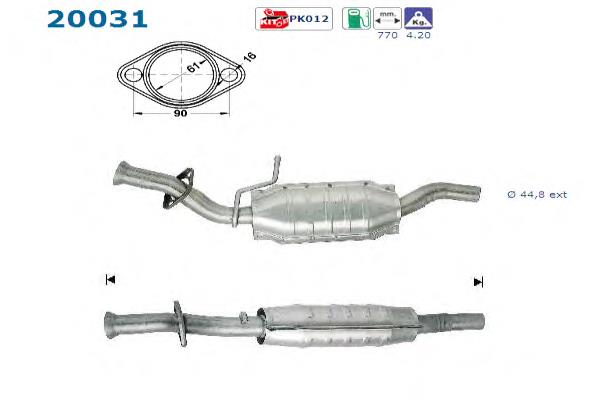 Catalizador AS/Auto Storm 20031 precio, desde 112,43 EUR