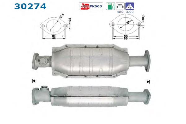 BM90024H BM Catalysts Catalizador de gasolina y diésel