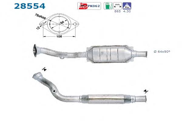 Comprar Catalizador Peugeot 405 I 15B