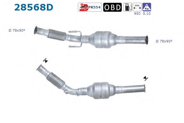 Comprar 099101 Bosal Catalizador