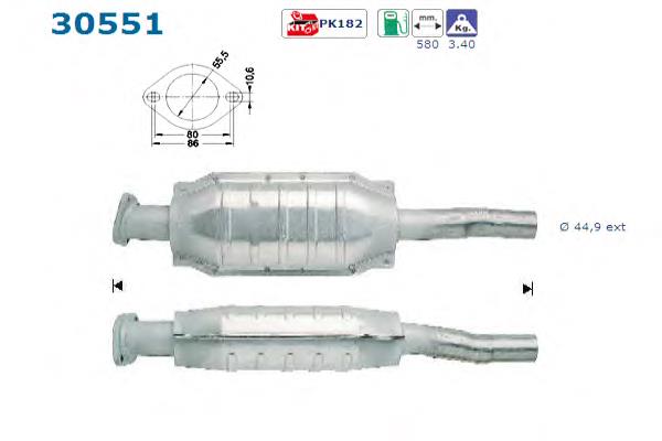 Catalizador Polcar RE8001T precio, desde 188,34 EUR