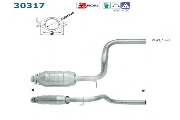  Catalizador Renault Espace 2