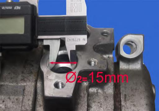 Compresor de aire acondicionado 10S15L Toyota