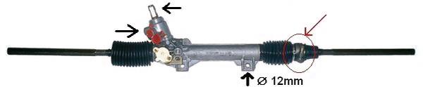 Cremallera de dirección PG75 WAT