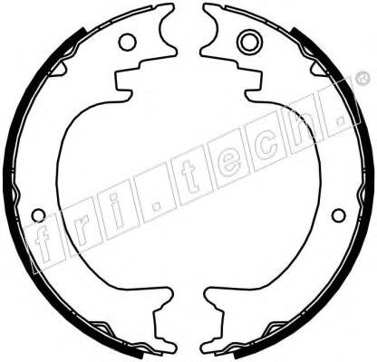 Zapatas de freno de mano 465400E020 Toyota