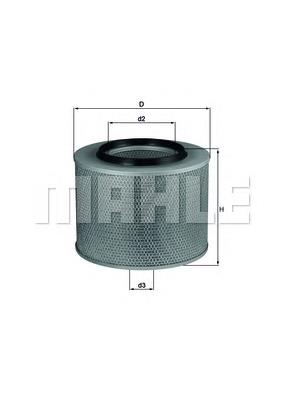 Filtro aire Mahle Original LX441
