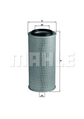 El filtro de aire Mahle Original LX236 precio, desde 25,00 EUR