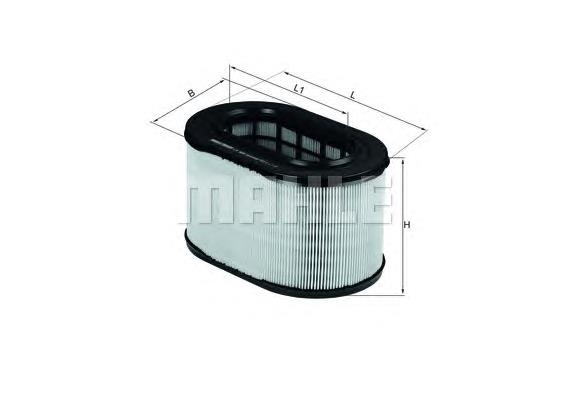 El filtro de aire Mahle Original LX669 precio, desde 13,59 EUR