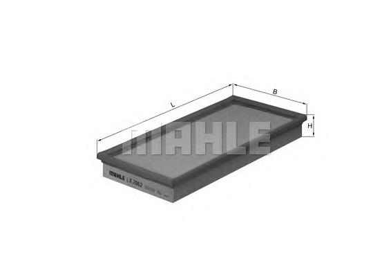 Filtro de aire ADBP220073 Blue Print