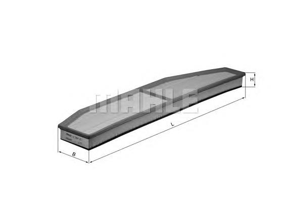 El filtro de aire Mahle Original LX2067 precio, desde 28,39 EUR