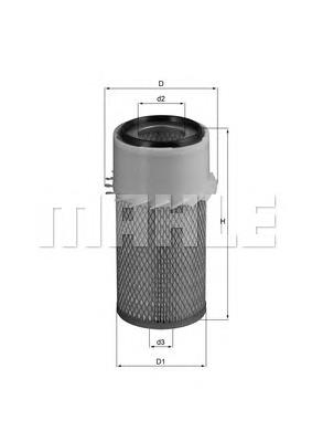 LX16 Mahle Original filtro de aire