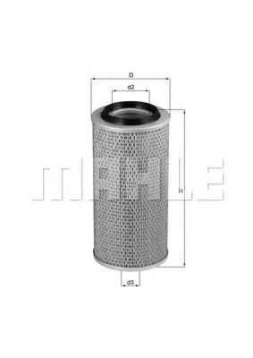 Filtro aire Mahle Original LX83