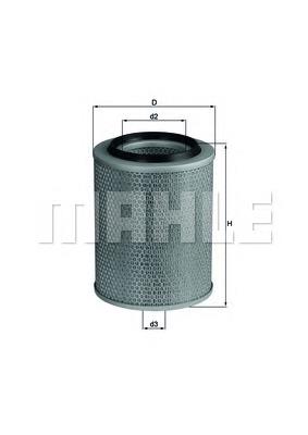 Filtro aire Mahle Original LX92