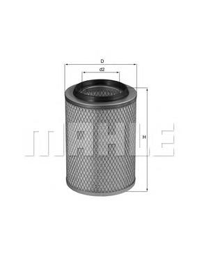 Comprar LX99 Mahle Original Filtro de aire