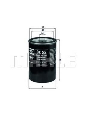 Filtro de aceite OC55 Mahle Original