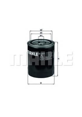 Filtro de aceite motor Mahle Original OC3311