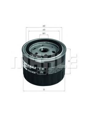 Comprar OC384 Mahle Original Filtros de aceite