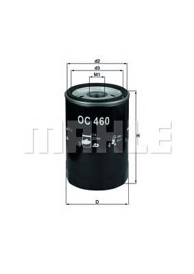 Comprar OC460 Mahle Original Filtros de aceite