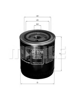 Comprar OC278 Mahle Original Filtros de aceite