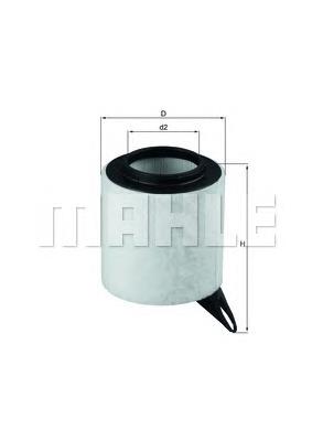 LX1651 Mahle Original filtro de aire
