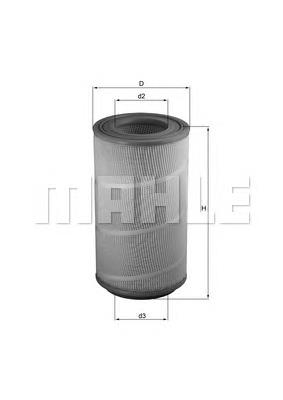 El filtro de aire Mahle Original LX1025 precio, desde 44,79 EUR