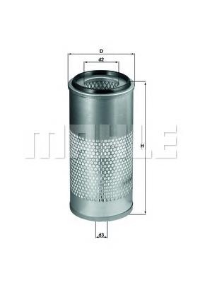 Comprar LX952 Mahle Original Filtro de aire