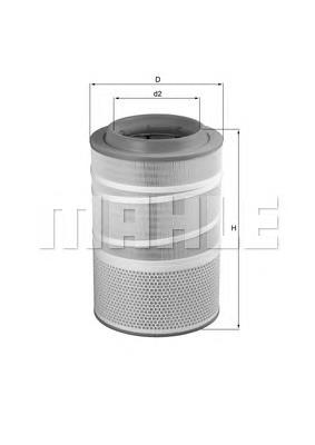Filtro aire Mahle Original LX1278
