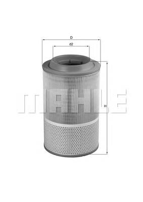 Filtro de aire LX1276 Mahle Original