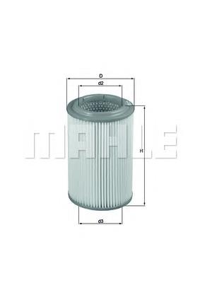 Filtro de aire LX2689 Mahle Original