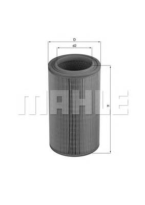 Filtro de aire LX2088 Mahle Original