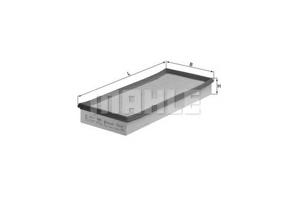 LX 662 Mahle Original filtro de aire