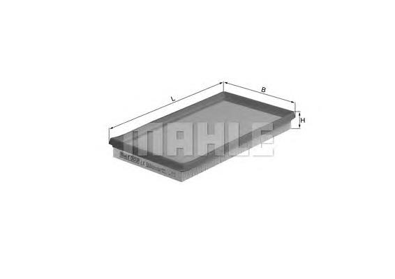 El filtro de aire Mahle Original LX588 precio, desde 6,73 EUR