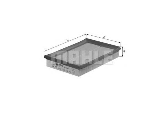 LX722 Mahle Original filtro de aire