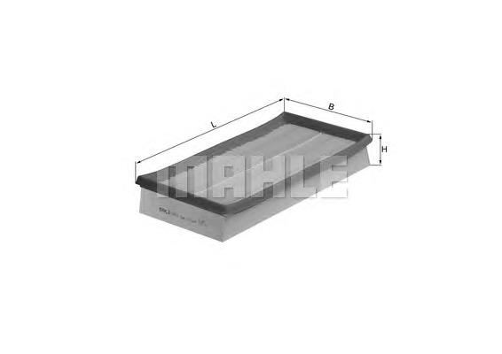 Filtro aire Mahle Original LX692
