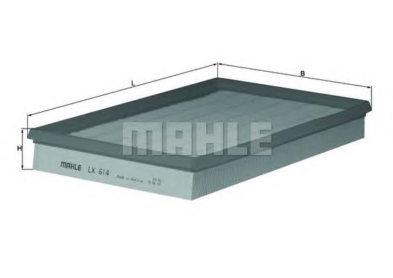 Filtro de aire LX614 Mahle Original