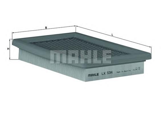 LX534 Mahle Original filtro de aire