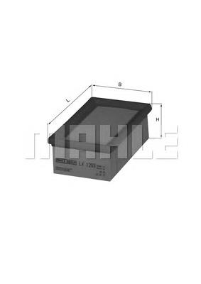 Filtro de aire LX1293 Mahle Original