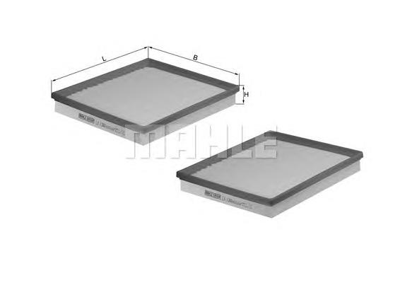 Filtro aire Mahle Original LX1264S