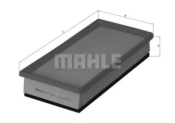 LX1618 Mahle Original filtro de aire