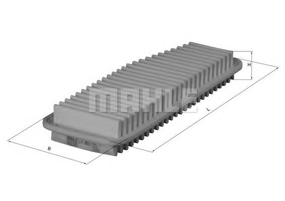 Filtro de aire LX1611 Mahle Original