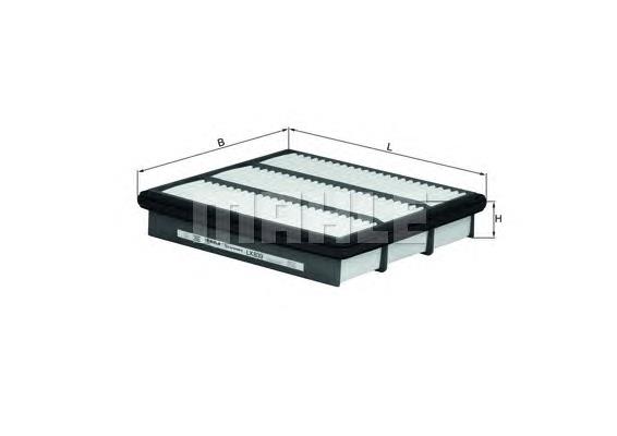 LX839 Mahle Original Filtro de aire de motor