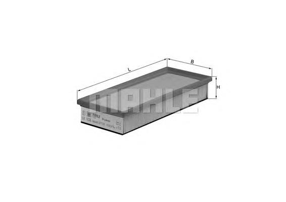 LX1026 Mahle Original filtro de aire