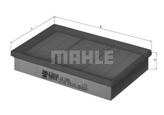 El filtro de aire Mahle Original LX1053 precio, desde 10,02 EUR