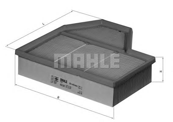 Filtro de aire LX987 Mahle Original