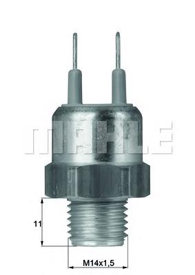 TSW25D Mahle Original sensor, temperatura del refrigerante (encendido el ventilador del radiador)